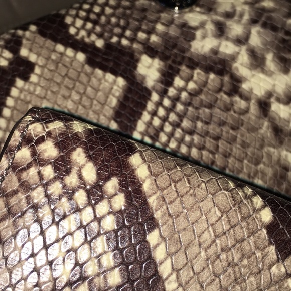 Michael Kors Embossed Python Purse Set - Picture 7 of 7